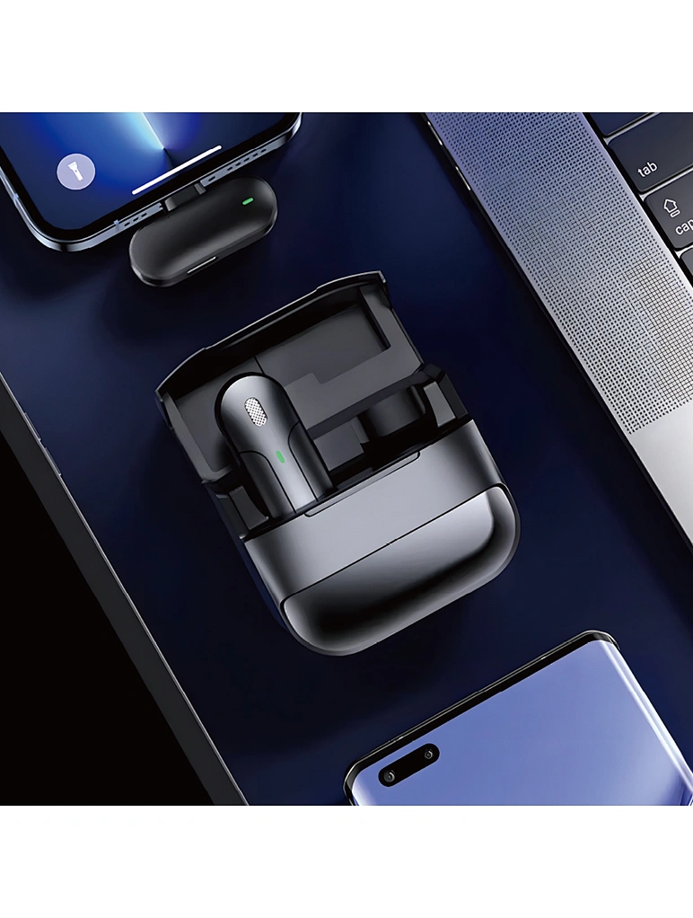 WiWU Mini Wireless Microphone for phone Portable solo Microphone with ANC and Mute function Type-C